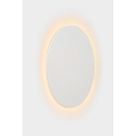 Lucide wall luminaire EKLYPS LED round IP20, white 