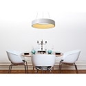Lucide pendant luminaire TALOWE LED round IP20, white dimmable