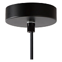 Lucide pendant luminaire MEDINE round E27 IP20, smoky colour, black