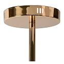 pendant luminaire ALARA G4 IP20, gold, grey, smoky colour 