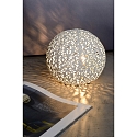 Lucide Tischleuchte PAOLO, � 14,5 cm, 1xG9, wei�