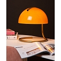 Lucide table lamp CATO E27 IP20, gold matt, brass, orange 