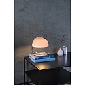 Lucide table lamp CATO E27 IP20, chrome, pink 