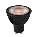 Lucide LED Reflektorlampe MR16, � 5 cm, GU10, 1x5W, 2700K, dimmbar, dimmbar, schwarz