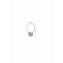 Lucide filament lamp drop G45 E27 4W 400lm 2700K 360� CRI >80