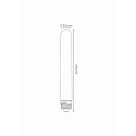Lucide LED Filamentlampe, T32 � 3,2 cm, E27, 1x5W, 2700K, dimmbar, transparent