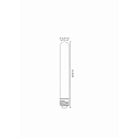Lucide LED Filamentlampe, T32, � 3,2 cm, E27, 1x5W 2200K, dimmbar, Amber