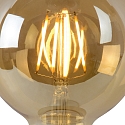 Lucide filament lamp globe G95 E27 5W 600lm 2700K 360� CRI >80