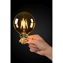 Lucide filament lamp globe G95 E27 5W 600lm 2700K 360� CRI >80