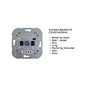 Lucide Dimmer RECESSED NL, 300 Watt 230V, wei�