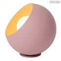 Lucide table lamp DOREDOS E27 IP20, pink 