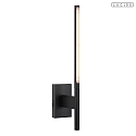 Lucide wall luminaire FINAN IP20, black 