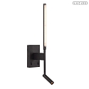 wall luminaire FINAN IP20, black 