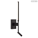 Lucide wall luminaire FINAN IP20, black 