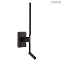 Lucide wall luminaire FINAN IP20, black 