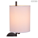 Lucide Wandleuchte MAGIC m. Lesearm � 18 cm 1x E27 IP20 Stoff/beige + USB-Anschluss
