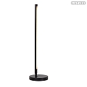 table lamp FINAN IP20, black dimmable
