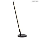 Lucide table lamp FINAN IP20, black dimmable