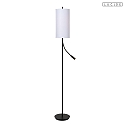 Lucide Stehleuchte MAGIC m. Lesearm � 24 cm 1x E27 IP20 Stoff/beige