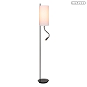 Lucide Stehleuchte MAGIC m. Lesearm � 24 cm 1x E27 IP20 Stoff/beige