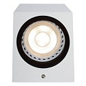 Lucide Outdoor Wandstrahler ZARO, 2xGU10, IP44, eckig, wei�
