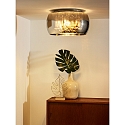 Lucide Deckenleuchte PEARL, � 40 cm, 5xG9, Chrom