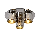 ceiling luminaire ERYN 3 flames, round G9 IP20, chrome, gold