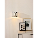 Lucide wall luminaire ERYN square G9 IP20, chrome, gold