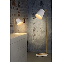 Lucide table lamp CONA swivelling, rotatable, tiltable E14 IP20, wood, white 