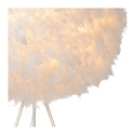 Lucide floor lamp GOOSY SOFT round E27 IP20, white