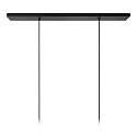 Lucide pendant luminaire MIKAELA 2 flames, square E27 IP20, black