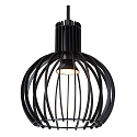 Lucide pendant luminaire MIKAELA 6 flames E14 IP20, black dimmable