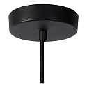 Lucide Pendelleuchte LIONEL, � 6,5 cm, 1xE27, schwarz