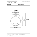 Lucide ceiling luminaire MARIUS round E27 IP20, gold matt, brass