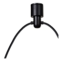 Lucide pendant luminaire LORENZ LED 6 flames IP20, black dimmable