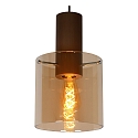 Lucide LED Pendelleuchte TOLEDO, � 20 cm, 1xE27, Amber