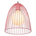 Lucide pendant luminaire MACARONS E27 IP20, pink