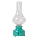 Lucide LED Outdoor Akku Tischleuchte JASON, 1x2W, 3000K, dimmbar, t�rkis