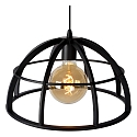 Lucide Pendelleuchte DIKRA, � 40 cm, 1xE27, schwarz