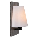 Lucide wall luminaire IDAHO square E14 IP20, grey, opal 