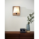 Lucide Wandleuchte IDAHO, 1xE14, Holz