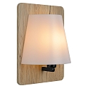 Lucide Wandleuchte IDAHO, 1xE14, Holz hell