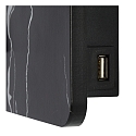 wall luminaire OREGON LED square IP20, black, white 