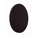 LED Wandleuchte GLIMPSE, � 14 cm, 1x5W, 2700K, braun