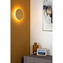 wall luminaire GLIMPSE LED round IP20, gold matt, brass 