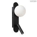 Lucide Wandleuchte KELLY 1x G9 IP20 CRI>80 + Lesespot 3,5W 3000K schwarz