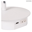 Lucide wall luminaire JOLIJN swivelling, rotatable IP20, white 