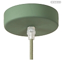 Lucide pendant luminaire MAURO E27 IP20, green dimmable