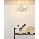 Lucide ceiling luminaire MANUELA round E27 IP20, white