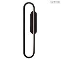 wall luminaire THELMA IP20, black dimmable